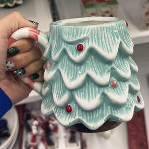 Boston Warehouse Vintage Christmas Tree Mug